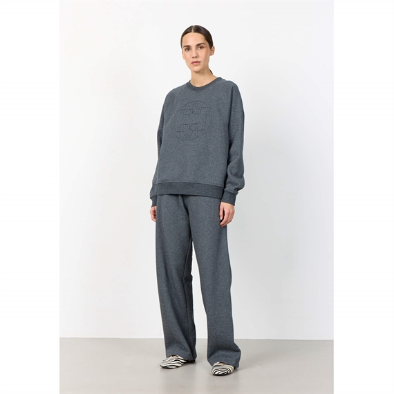 Levete Room LR-NUKA 11 Sweatshirt, Dark Grey Melange